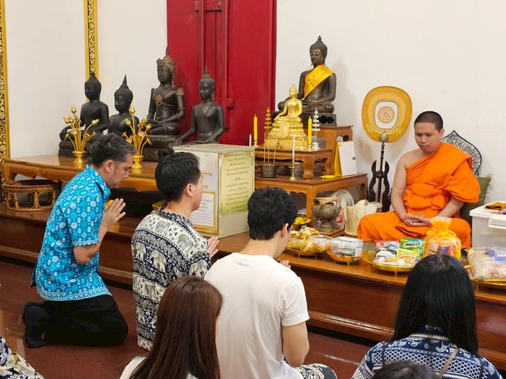 กิจกรรม “กข.กสอ.  ธรรมด้วยใจ ไปด้วยกัน”
