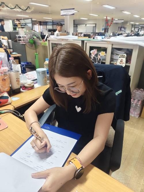 กองพัฒนาขีดความสามารถธุรกิจอุตสาหกรรม ประกาศนโยบายขับเคลื่อนองค์กรคุณธรรม ประจําปีงบประมาณ พ.ศ. 2569