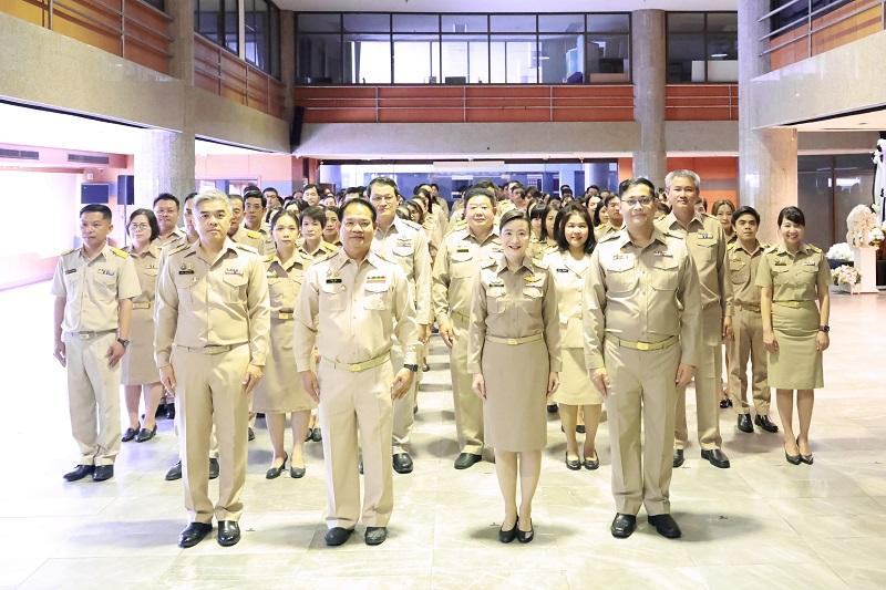 กองพัฒนาขีดความสามารถธุรกิจอุตสาหกรรม เข้าร่วมพิธีปฏิญาณตนเพื่อเป็นข้าราชการที่ดีของ กสอ. เนื่องในวัน “ข้าราชการพลเรือน ประจำปี พ.ศ 2569"