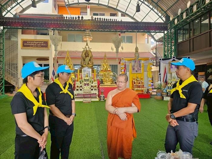 กข.กสอ. จัดกิจกรรม "ปันขวด ปันบุญ หนุนนำใจ " รวบรวมขวดน้ำพลาสติกใช้แล้ว มอบให้กับ วัดทอง จรัญสนิทวงศ์ บางพลัด กรุงเทพฯ